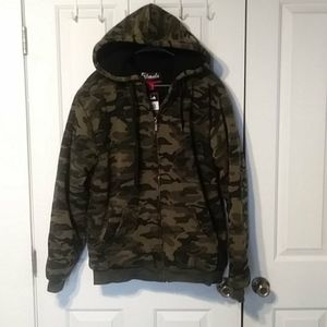 Espada Camo Hooded Sweatshirt XL